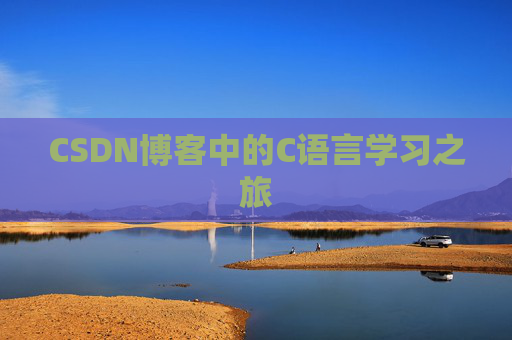 CSDN博客中的C语言学习之旅